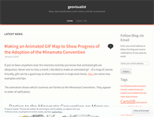 Tablet Screenshot of geovisualist.com